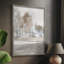 Reproduction encadrée FLORAL Series DLIV - bois massif-888074837