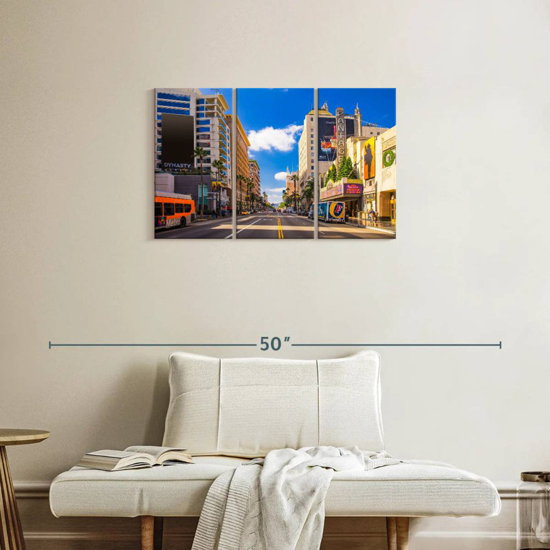 LA Hollywood Boulevard, 20" H x 33" W