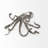 Louvenia Antiqued Silver Resin Octopus Tabletop Sculpture-95261428