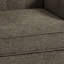 Fauteuil d'appoint à oreilles capitonné taupe capitonné Duward avec accoudoirs roulés et coussin épais-1131008180