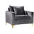 Naomi 36'' Wide Velvet Armchair-616805337