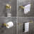 Cubic 5 - Piece Bathroom Hardware Set-58850951