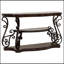Console à 2 tablettes Gretta Merlot