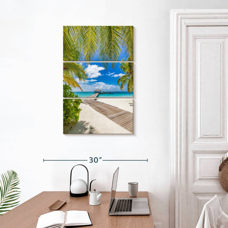 Aletra Maldives Seaside Dock, 32" H x 20" W
