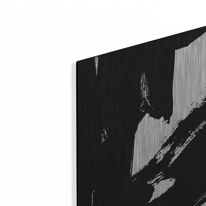 «Dynamic Expression I» par Ethan Harper, art mural en métal, H 24 po x l 16 po