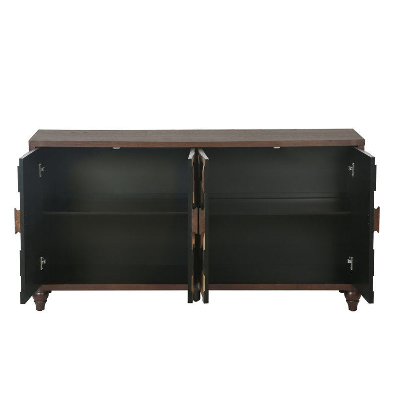 Buffet 59,8 po avec motif nid d'abeille
