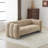 Keanu Boucle Upholstered 3-Seater Sofa-1035808466