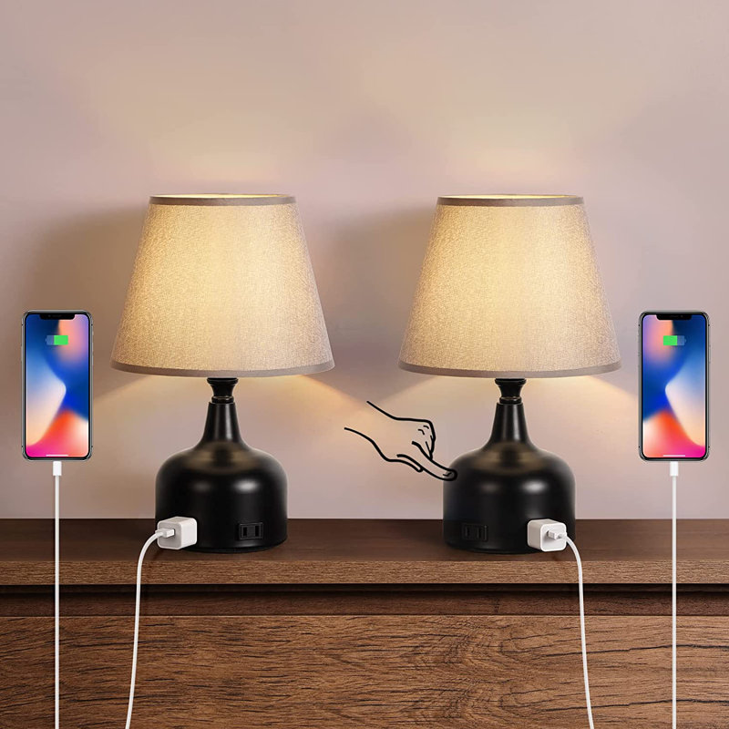 Jexiel Metal USB Table Lamp