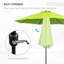 Brence 265cm Tilt Market Parasol-56024963