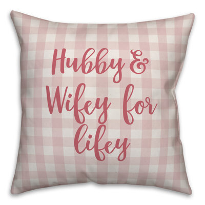 Plaid Throw Pillow
