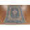 Handmade Blue Floral Traditional Area Rug 8x11