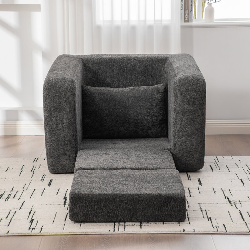 Fauteuil d'appoint 40 po Chenille, Gray