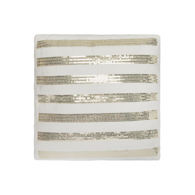 Brower Striped Square Cushion