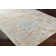 Avia Abstract Machine Made Power Loomed Polypropylene Area Rug in Blue/Beige