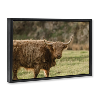 Cadre flottant Scottish Highland, conçu par Crystal Lynn Collins