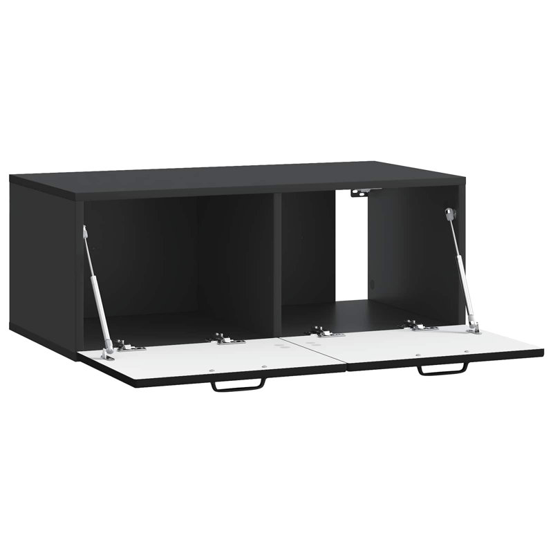 TV Stand, 30cm H x 78.5cm L x 41cm W, Black