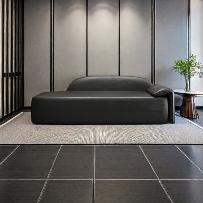 Nishu Faux Leather Chaise Lounge by Hokku Designs