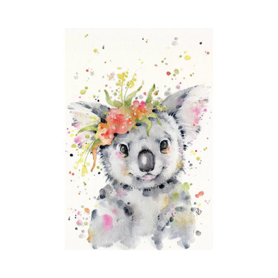 «Little Koala» par Sillier Than Sally - reproduction d'art