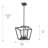 Skegness 3 - Light Steel Dimmable Geometric Chandelier-1628260851