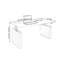 Bureau debout blanc en cuir-828983486