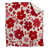 Red/Beige Floral