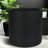 Large Black Planters Set, Magnesium Oxide Modern Rustic Home Patio