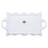 BIA Cordon Bleu White Wavy 3 Quart Rectangular Handled Baker