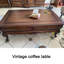 Table basse circulaire durable