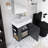 21.6'' Wall Mounted Bathroom Vanity With Integrated Ceramic Top-108128511