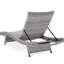 Chaise longue - Méridienne spacieuse pour l'extérieur, poids polyvalent confortable de 41,23 lb