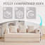 3 Seater Corduroy Sofa-717764785