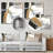 Glam Abstract Wall Decor on Metal-807734237