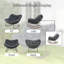 Gifty Powder Coated Steel Outdoor Chair-206512340