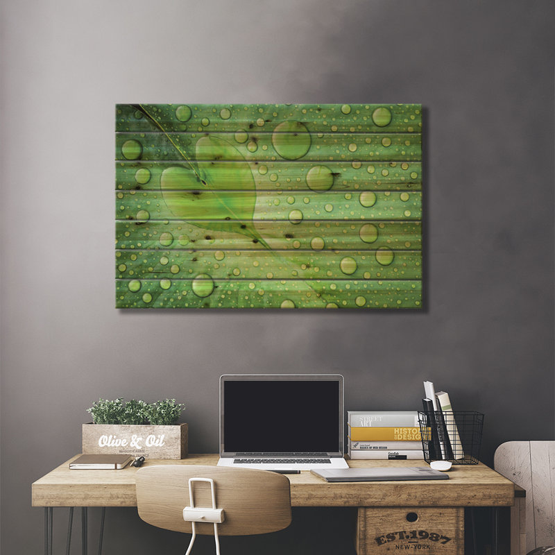 " Heart " by Patrick Foto, 26" H x 40" W x 1.5"D