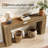 Rectangular Engineered Wood Console Table -1394713471