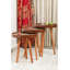Tables gigognes en verre 3 pieds