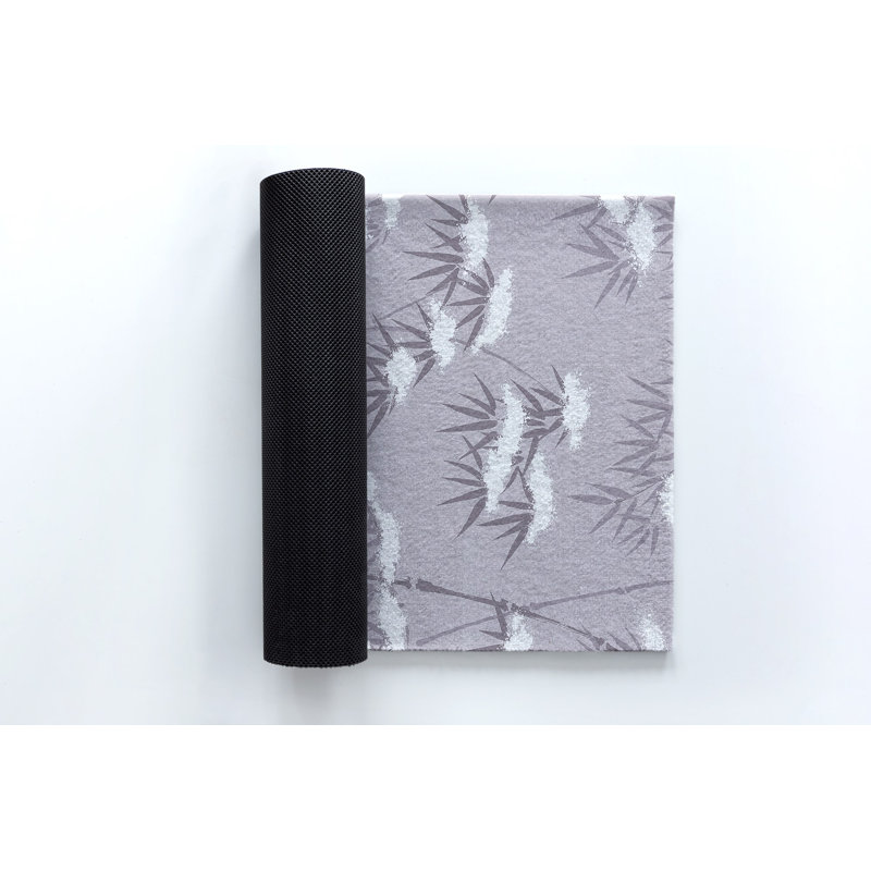 Non-Slip Floral Outdoor Doormat