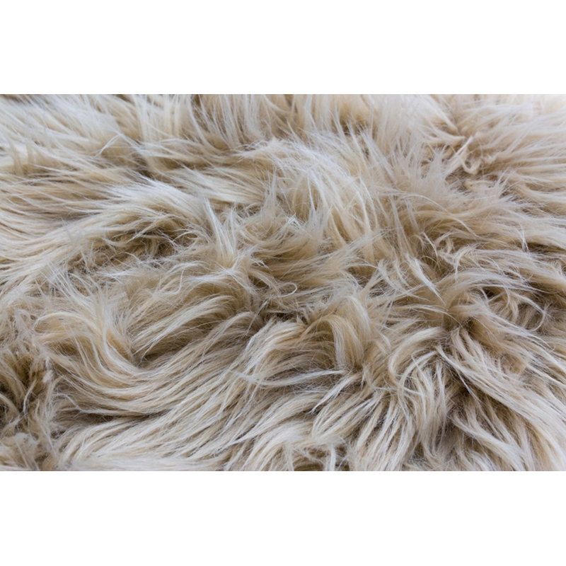 Frost Solid Colour Shag 55cm X 80cm Area Rug