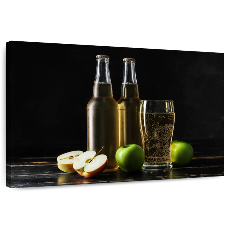 Sparkling Apple Cider, 8" H x 12" W