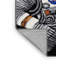 Machine Washable Space Grey Area Rug-2096014405