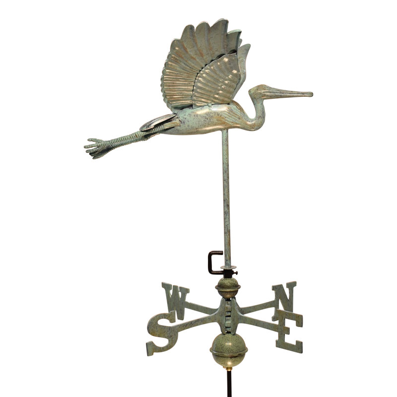 Girouette Talon, Vert-de-gris