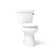 Highline™ 1.28 GPF Water Efficient Elongated Two-Piece Toilet (Seat Not Included)