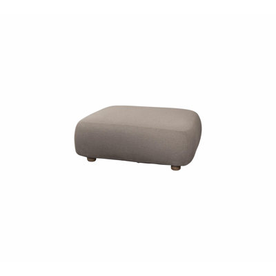 Capture Outdoor Teak Pouf