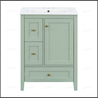 Meuble-lavabo 24 po avec tablette réglable