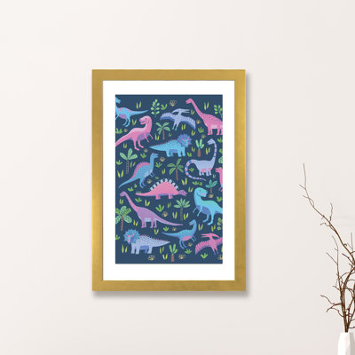 «Dino Fun II» par Nancy Mckenzie - reproduction d'art