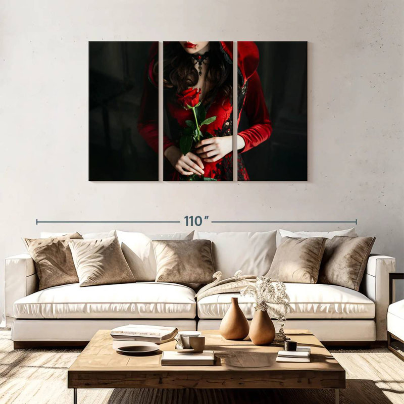 Kelan Lady Vampire, 48" H x 74" W