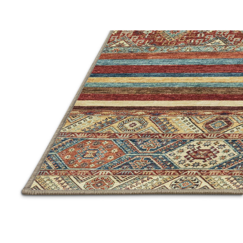 Aniko Southwestern Indoor Rug, Rectangle 7' x 9'