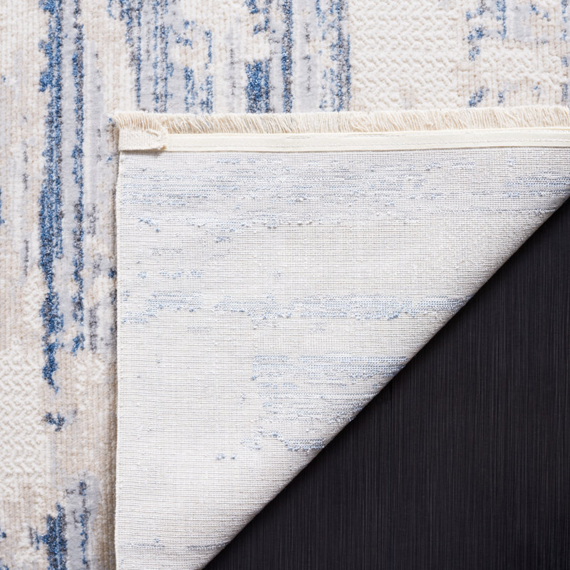 Merrymount Whisper Performance Abstract Rug, Rectangle 6'7" x 8'7"
