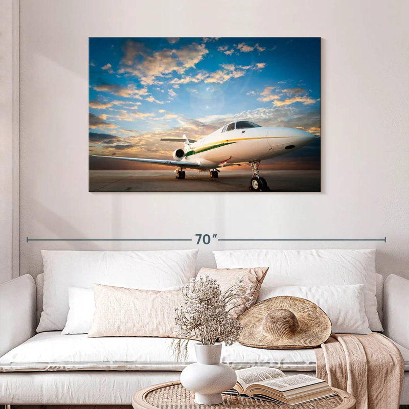 Mehar Dramatic Sky Jet, 30" H x 45" W