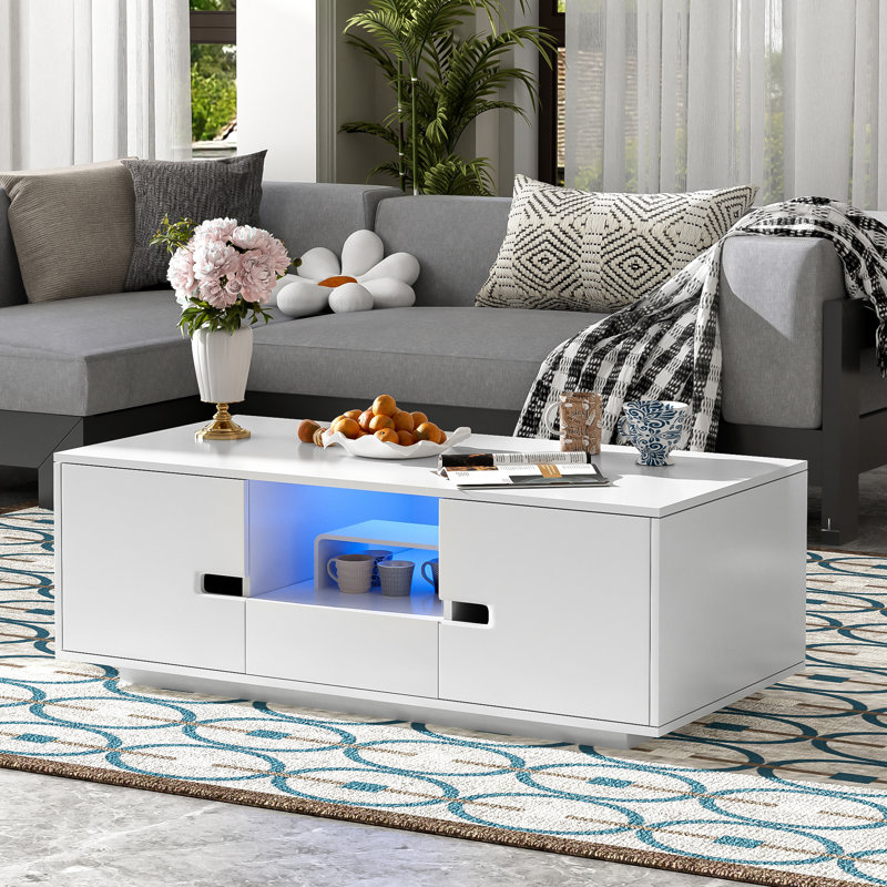 Table basse VIBE HAUS, Blanc